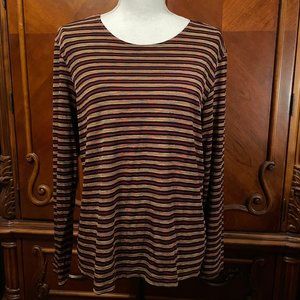 "Marchetta" Striped  Top